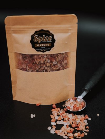 Himalayan Salt With Black Pepper And Garlic
