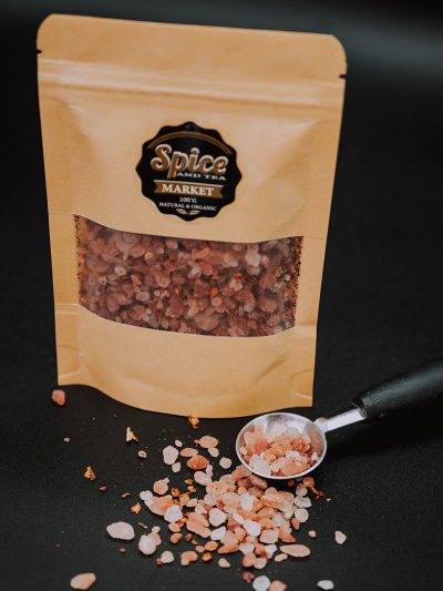 Himalayan Salt With Fresh Ground Pepper And Tree Chilli